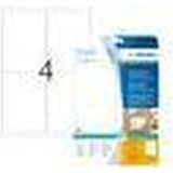 Herma - Etiketten - Wit - 99,1 x 139 mm - Verwijderbaar - 100 stuks