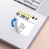 Herma - Etiketten nr. 10109 - 60 x 60 mm - Verwijderbaar - Wit - 300 Stuks