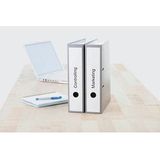 Herma - 10180 - Verwijderbare Ordneretiketten - Wit - A4, 59 x 297 mm, FSC-gecertificeerd