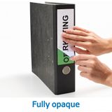 Herma - 10180 - Verwijderbare Ordneretiketten - Wit - A4, 59 x 297 mm, FSC-gecertificeerd