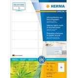 HERMA - Recycling - Zelfklevende Etiketten - Wit - 99.1x33.8mm - 1280 Stuks
