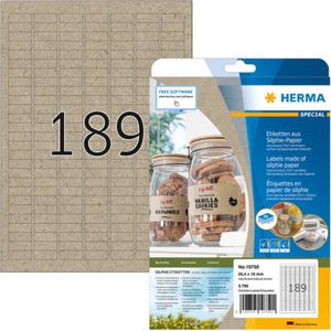 Etiket herma 10750 25.4 x 10 mm silphie br 3780st | Pak a 20 vel