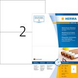 HERMA - 10774 - Etiketten - Wit - Weerbestendig - 160 Stuks