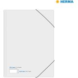 HERMA 10901 powerlabels A4 (35,6 x 16,9 mm, 25 velles, papier, mat) zelfklevend, bedrukbaar, extreme sterk klevende universele etiketten, 2.000 etiketten voor printer, wit