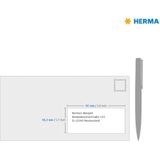 HERMA 10907 powerlabels A4 (97 x 42,3 mm, 25 velles, papier, mat) zelfklevend, bedrukbaar, extreme sterk klevende universele etiketten, 300 etiketten voor printer, wit