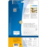HERMA printeretiketten Labels A4 105x48 mm white extra strong adhesion paper matt 300 pcs
