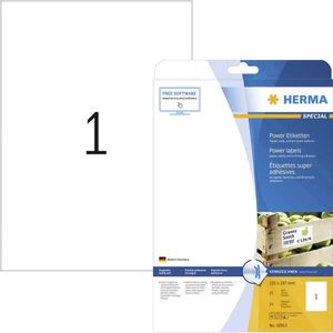 HERMA 10911 Wit Zelfklevend printerlabel printeretiket