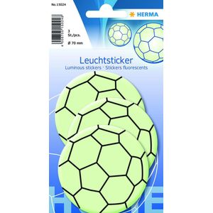 HERMA Lichtgevende sticker voetbal