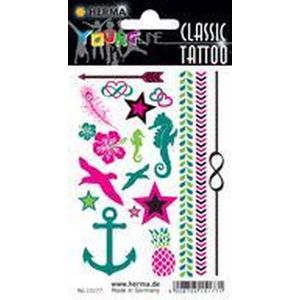 HERMA 15176 Classic Tattoo colour - voetbal