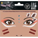 Herma 15316 Face Art Stickers Indians