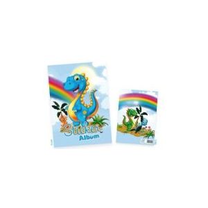 Stickeralbum A5 Dino