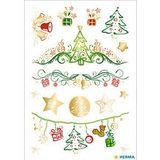 HERMA Aufkleber Weihnachtsmotive, 15 Etiketten
