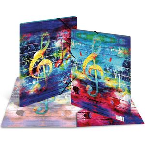3 x HERMA Sammelmappe A3 PP Music