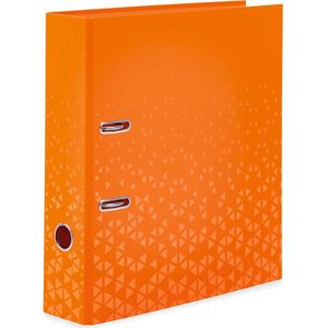 HERMA 20124 ordner A4 kleur oranje, 7 cm breed, motief kartonnen map met interne print voor school & kantoor, stabiele kinderringband van karton voor jongens en meisjes