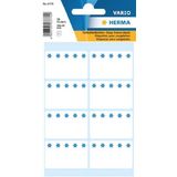 Diepvriesetiketten Herma 3770 - 26x40mm - Wit - 10 pakjes van 7 vellen a 56 stuks - voordeelverpakking