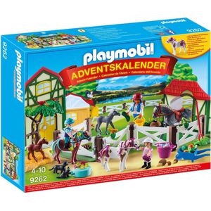 PLAYMOBIL Adventskalender Paardrijclub  - 9262