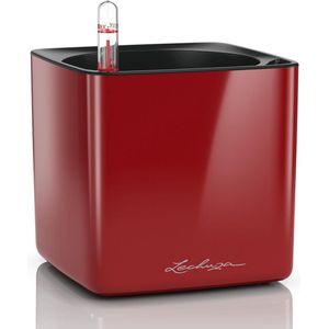CUBE - Plantenpot - Hoogglans - 14cm - Zelfbewateringssysteem