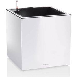 Lechuza CANTO Premium 40 low LED wit hoogglans