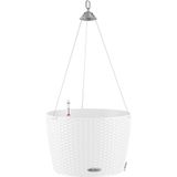LECHUZA NIDO Cottage 35 ALL-IN-ONE - Hangende Witte Plantenbak