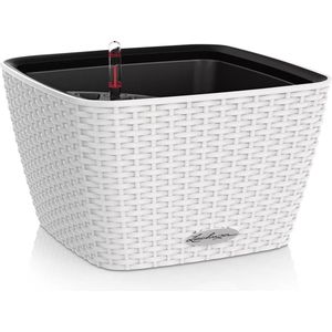 LECHUZA Plantenbak BACINO Cottage ALL-IN-ONE 30x30 cm Wit