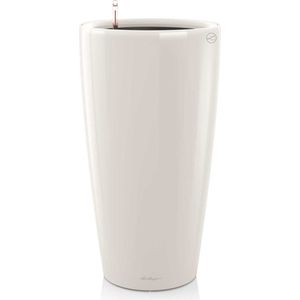 LECHUZA Rondo 40 All-in-One Hoogglans Wit Plantenbak