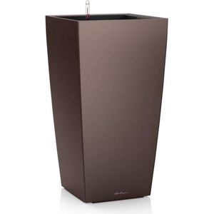Lechuza Cubico premium 30 Espresso metallic