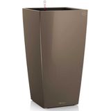 LECHUZA Cubico 40 All-in-One Hoogglans Taupe Plantenbak