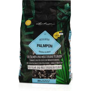 LECHUZA PALMPON 25 liter - Organisch-mineraal kuipplantensubstraat - Geschikt voor alle palmen en mediterrane planten - Voorbemest voor 6 tot 8 maanden - ALTIJD BETER DAN AARDE!