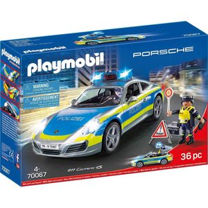 Playmobil - City Action 70067 - Porsche 911 Carrera 4S - Politie - Vanaf 4 Jaar