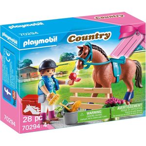 Playmobil Country 70294 Horse Farm Gift Set with Figure and Accessories Incl. Gift Tag On The Box, for Ages 4+