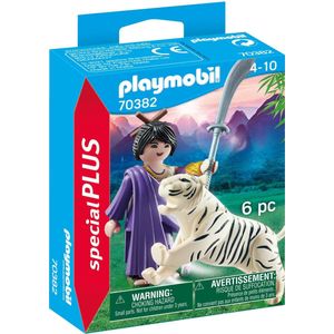 70382 PLAYMOBIL Special Plus Aziatische vechter met tijger