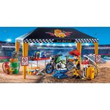 PLAYMOBIL Stuntshow werkplek tent - 70552