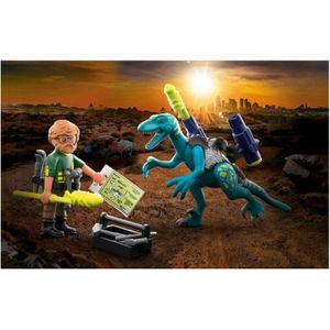 PLAYMOBIL Dino Rise Uncle Rob: bewapenen voor de strijd - 70629