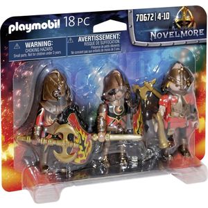 PLAYMOBIL Novelmore Set van 3 Burnham Raiders - 70672