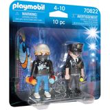 Playmobil 70822 Politieagent en tagger Duo - City Action- De politieagenten- Twee karakters Kleine prijs
