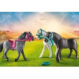 Playmobil 3 Pferde: Friese, Knabstrupper & Andalusier