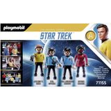 Playmobil Star Trek 71155 Star Trek Figure Set, 4 Collectible Figures for Star Trek Fans, Great Toy for 10 Year Olds and Over