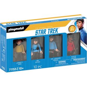 Playmobil Star Trek 71155 Star Trek Figure Set, 4 Collectible Figures for Star Trek Fans, Great Toy for 10 Year Olds and Over
