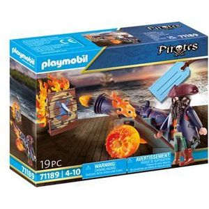 PLAYMOBIL Giftset piraat met kanon - 71189