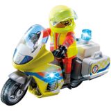 PLAYMOBIL City Life Noodmotorfiets met zwaailicht - 71205