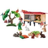 PLAYMOBIL Country Konijnenhok - 71252