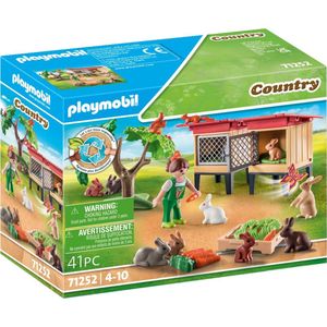 PLAYMOBIL Country Konijnenhok - 71252