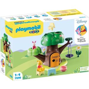 PLAYMOBIL 1.2.3 & Disney: Winnie de Poeh Boomhut 71316