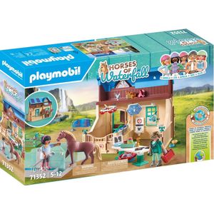 PLAYMOBIL Horses of Waterfall Paardrijtherapie & dierenartsenpraktijk - 71352