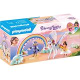 Playmobil Peaso Mit Regenbogen In Den Wolken Con Bau Spiel