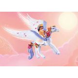 Playmobil Peaso Mit Regenbogen In Den Wolken Con Bau Spiel