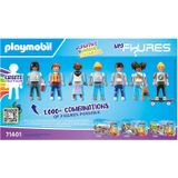 PLAYMOBIL My Figures 71401 Mode, City Life, 5 speelfiguren met meer dan 1000 mogelijke combinaties, met een skateboard, een pet en een handtas, speelgoed voor kinderen vanaf 5 jaar