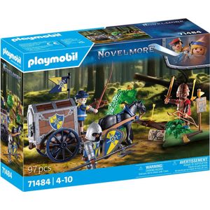 PLAYMOBIL - Novelmore - Overval op Transportwagen - Speelgoed - Voor Kinderen vanaf 4 Jaar