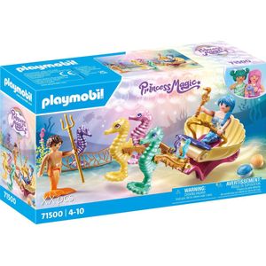 PLAYMOBIL Princess Magic - Zeemeermin Koets - Inclusief Zeven Zeepaardjes