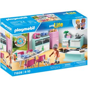 PLAYMOBIL My Life Keuken met eethoek - 71608
